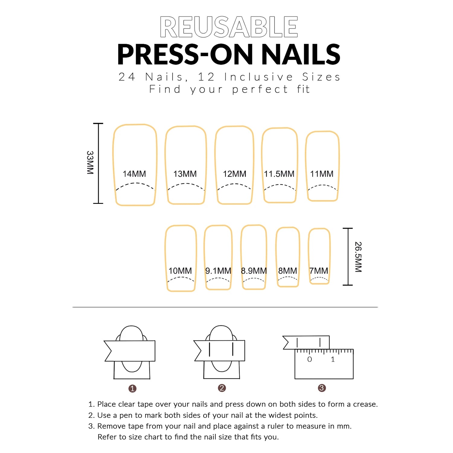 Rose Pink Long Coffin Fake Nails French Style Leopard Star Printed Press on Nails Y2K Girls Charms Manicure Black False Nails Good Vibrations