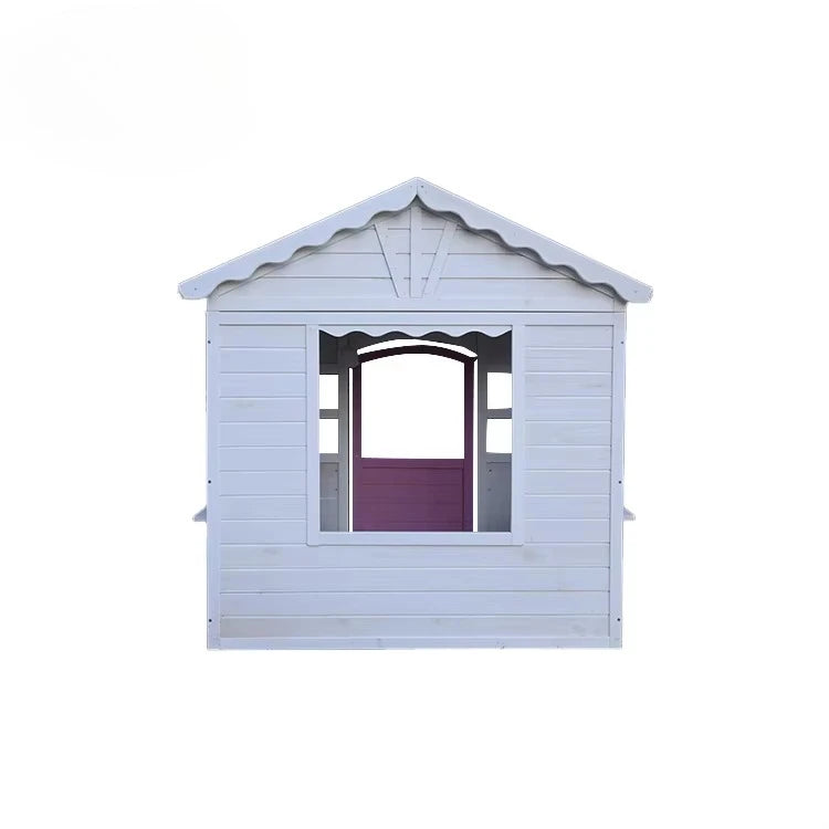 Outdoor Backyard Kindergarten Kids Role Play House Wooden Playhouse Kids Cubby House for Kids Good Vibrations
