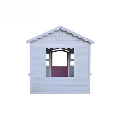 Outdoor Backyard Kindergarten Kids Role Play House Wooden Playhouse Kids Cubby House for Kids Good Vibrations