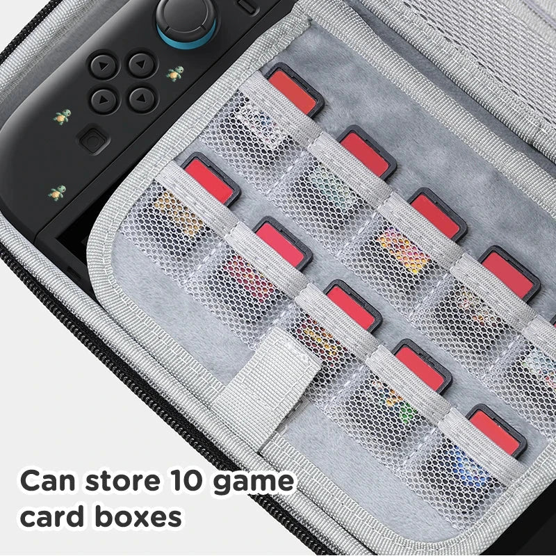 for Switch2 protective case and storage bag, scratch-resistant and drop-resistant, can store game consoles and accessories Good Vibrations