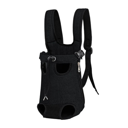 Adjustable Cat Carrier Bag Pet Double Shoulder Backpack Portable Bag Outdoor Travel Camping Hiking Cat Bag Dog Bag Good Vibrations
