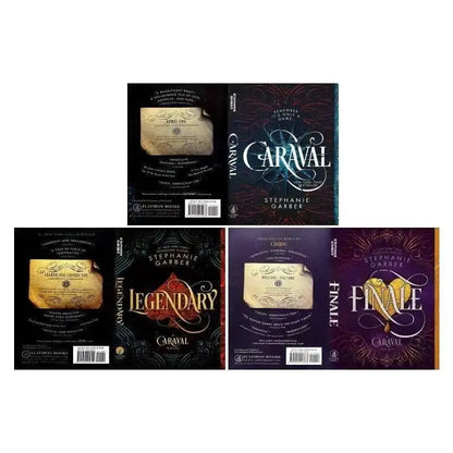 3 Books/set English Version of Novel A Caravan Sailing Ships 1-3 Volumes Paperback Good Vibrations