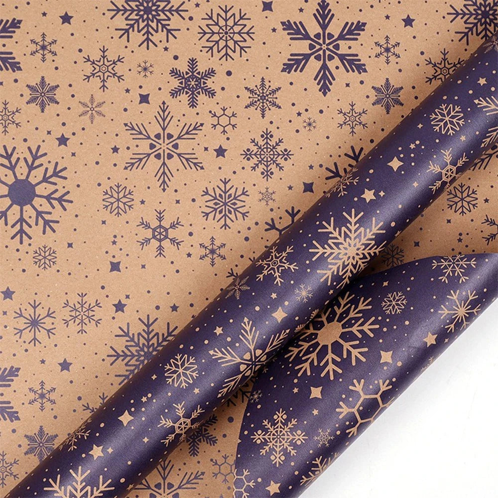 Christmas Gift Wrapping Paper Gift Wrapping Paper Christmas Trees Packaging Gift Paper Suitable for Birthdays and Festivals Good Vibrations