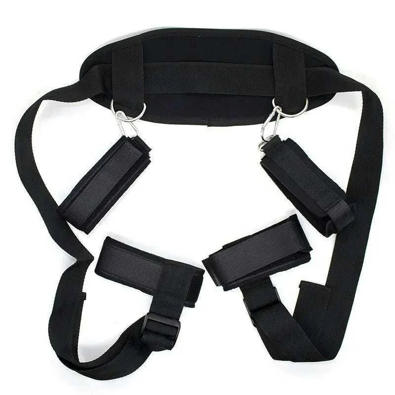 Sex Toys For Couples Flirting Adjustable Erotic Handcuffs Neck Ankle Bondage Harness Open BDSM Adult Games Restraints Chastity GOOD Vibrations