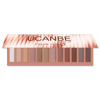 UCANBE 12 Color Eyeshadow Makeup Palette, Naked Nude Eye Shadow, Neutral Matte Shimmer Make Up Pallet - 05 Good Vibrations