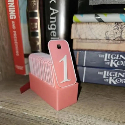 Hanging Bookshelf Counter Books Read This Year Personalized Reading Counter Bookish Decor Bookshelf Sign Reading Plan Management Good Vibrations