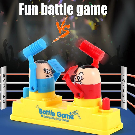 Hot Funny Practical Joke Fight Battle Antistress Toy Prank Interaction Play Table Game Toys  Gift Good Vibrations