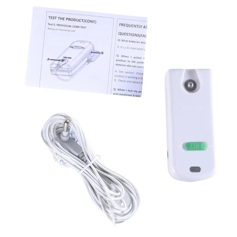 Grounding Tester Kits Mats Tester Accurate Continuity Grounding Tester For Earthing Products Grounding Sheets Pillowcases Good Vibrations
