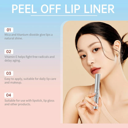 Peel off Lip Liner Waterproof Long Lasting Matte Tint Lipstick Moisturizing Tear Tattoo Lip Gloss Lipliner Stain Lip Care Makeup Good Vibrations