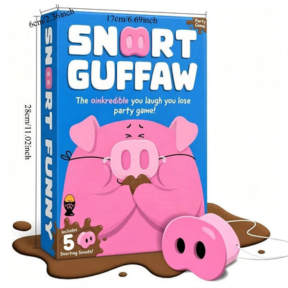The New SNORT GUFFAW  Party Game, Smiling Means You Lose. Good Vibrations
