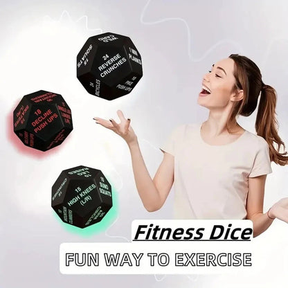 Fitness Game Dice PU Foam 12 Sides Rounded Numbers DiceEnjoy New Exercise Methods Anywhere Add Surprise Fun To Fitness Routine Good Vibrations