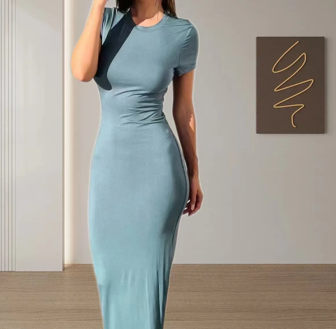 Women's Dress Female Clothing Sexy Outfits Prom Dresses for Woman Elegant Party Dresses Casual Evening Long Clothes Summer Good Vibrations