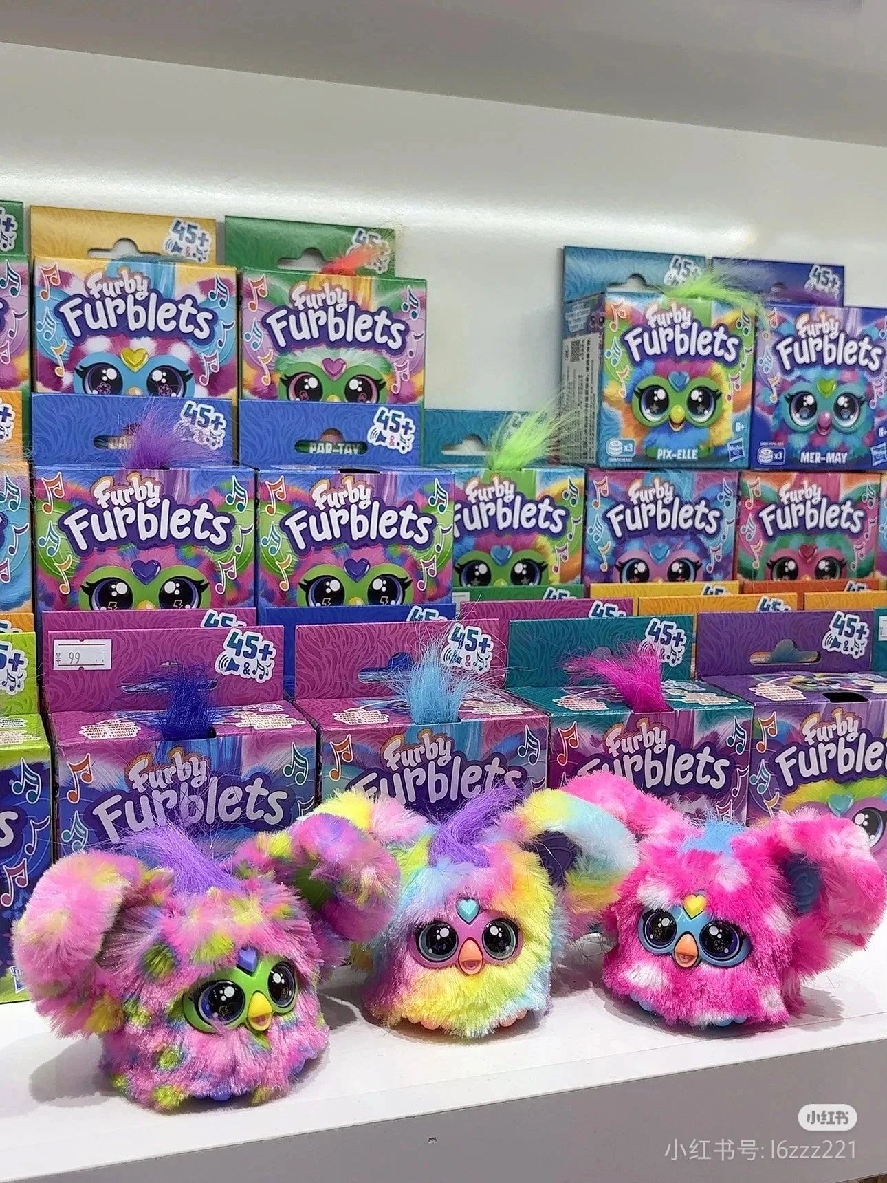 Hot Furby Furblets Mini Friend With Sounds & Music Collectible And Cute Electronic Children'S Gril Gifts Boys Good Vibrations