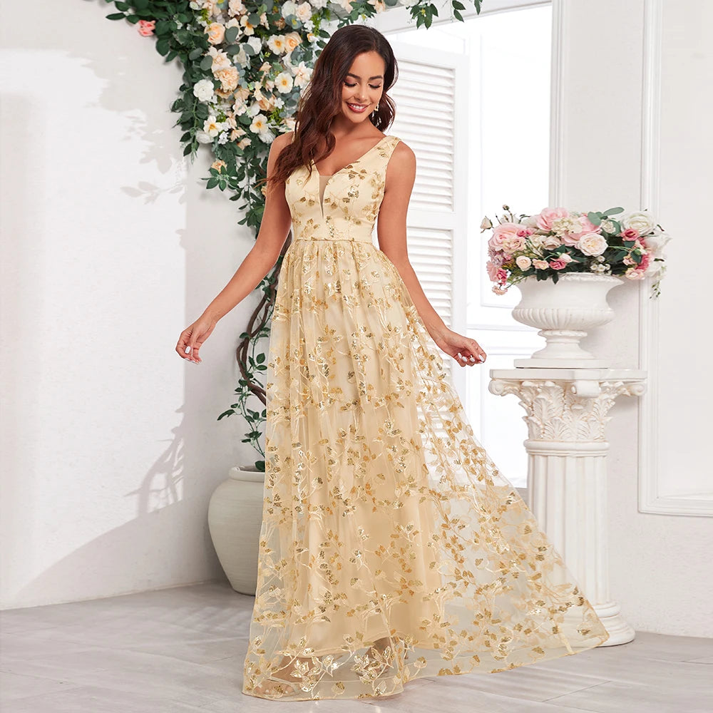 XUCTHHC Big Discount Clearance Brand Lowest Price No Returns Accepted Evening Dresses Long Birthday Party Dress Wedding Dress Good Vibrations