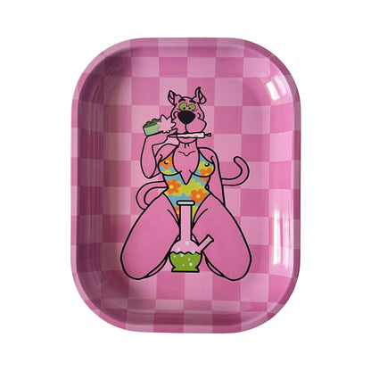 7x5.5inch Rolling Tray Smoking Accessories New Arrivals Good Vibrations