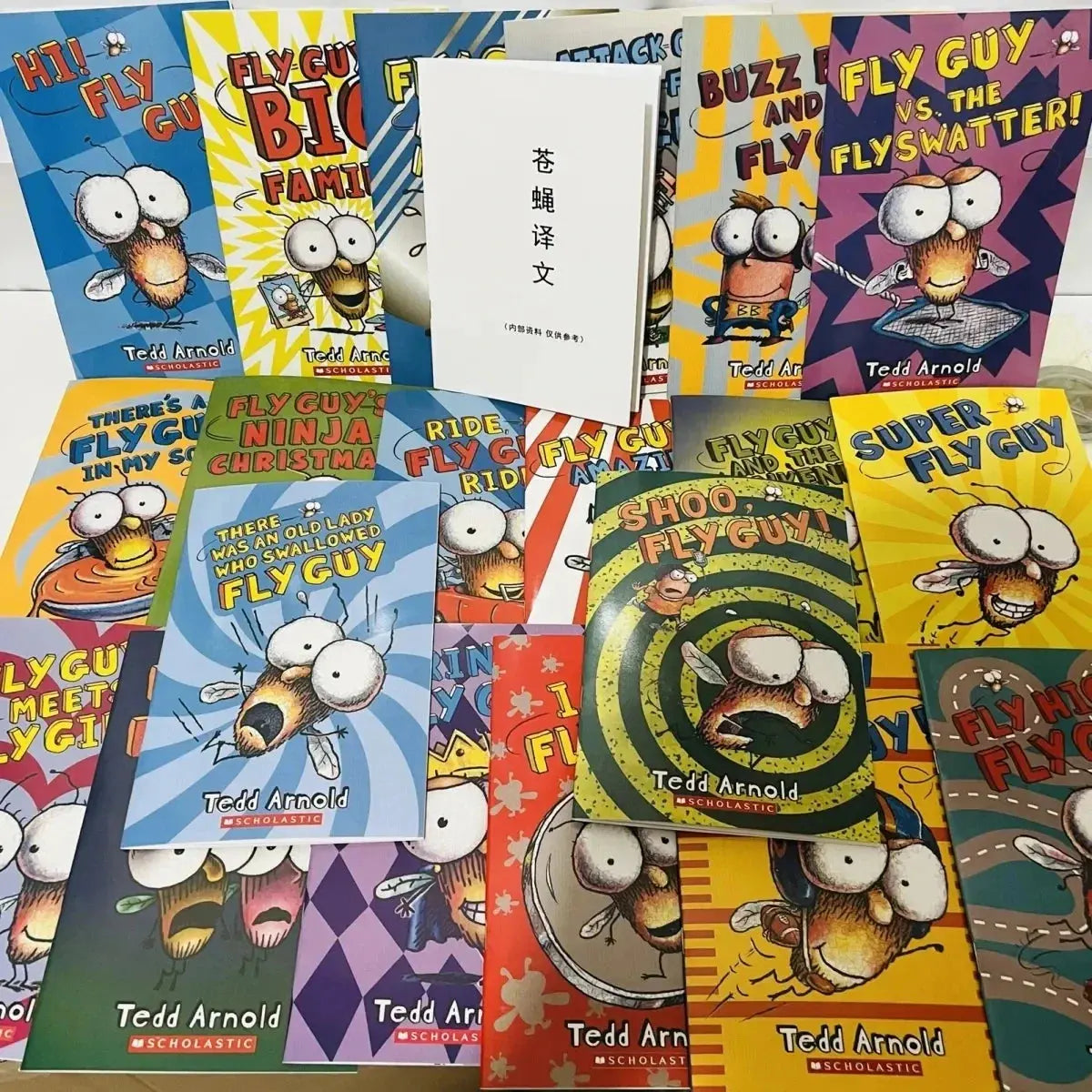 15 Books English Usborne Books for Children Kids Picture Books Baby Famous Story The Fly Guy Series Fun Reading Story Book Good Vibrations