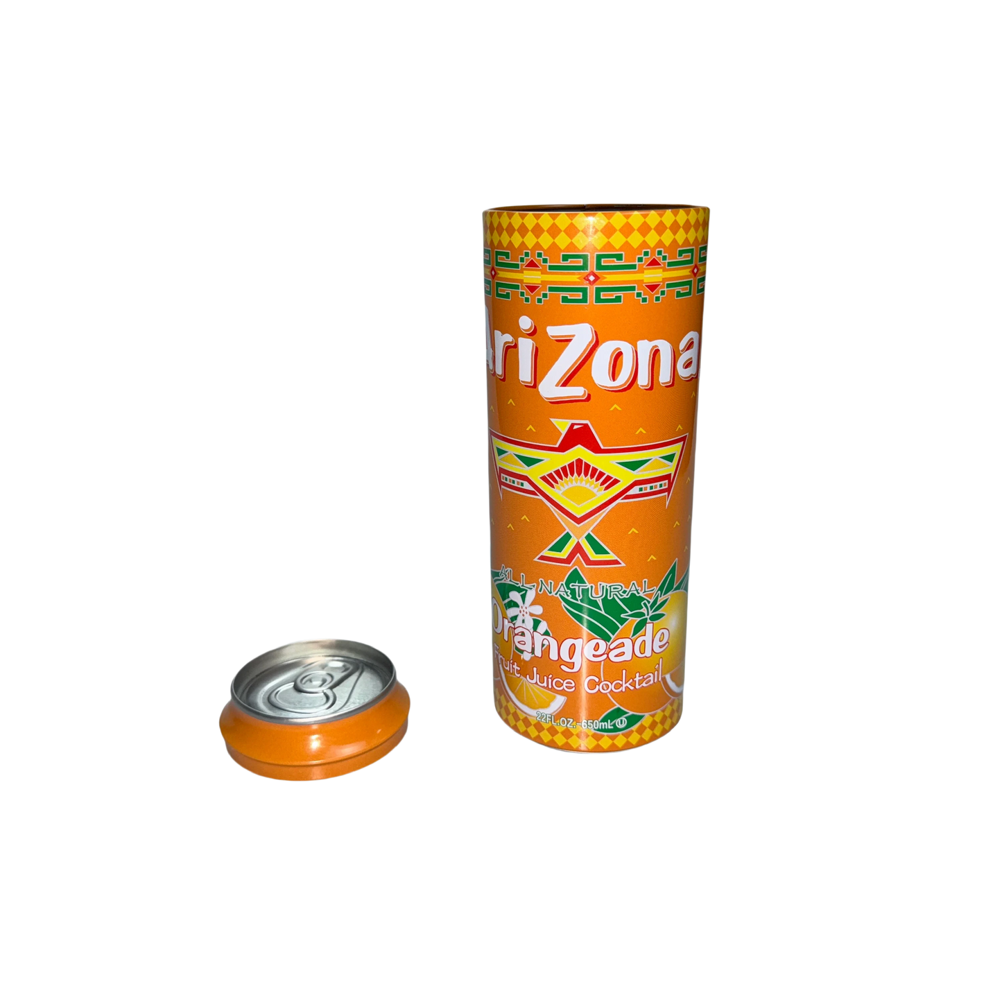 AriZona Drink Can Diversion Safe, Hidden Storage Container, Cash Stash Can with Hidden Compartment for Keys, Cash and Valuables Good Vibrations