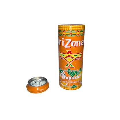 AriZona Drink Can Diversion Safe, Hidden Storage Container, Cash Stash Can with Hidden Compartment for Keys, Cash and Valuables Good Vibrations
