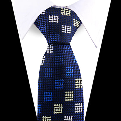 Elegant Ties For Men Fashion Item Necktie High Quality Classic Men Tie Suit Accessories Wedding Gifts Business Party Wholesale Good Vibrations