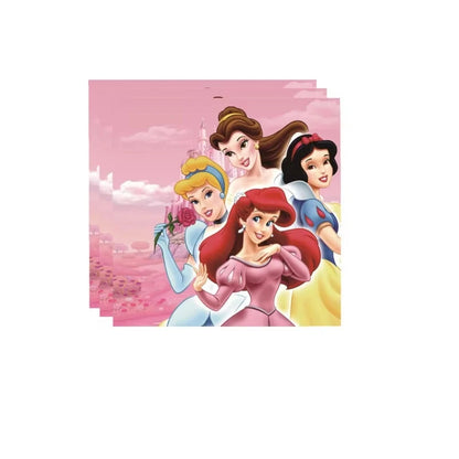 Princess Party Favor Girls' Happy Birthday Banner Princess Pinata Fillers Mask Stickers Disposable Tableware Set Decorations Good Vibrations