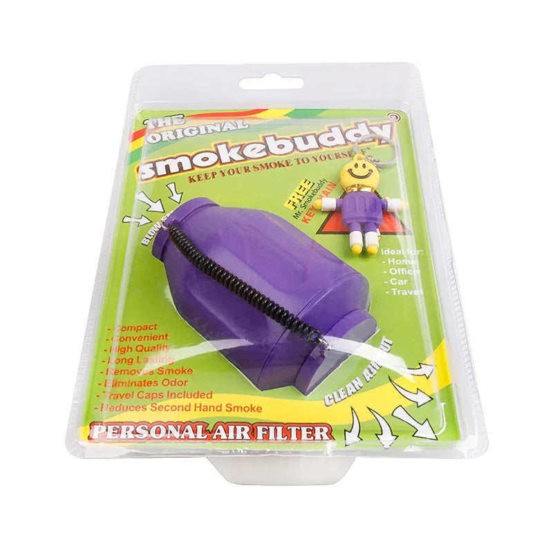 Portable Smoking Air Filter Office Car Personal Smoke Purifier Activated Carbon Filtration Party Supplies Cigarette Gift Good Vibrations Adult Super Store