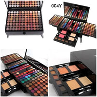 Miss Rose Professional Makeup 194 Color Matte Shimmer Palette Cosmetic Foundation Powder Blush Eyebrow Contouring Beauty Kit Box Good Vibrations