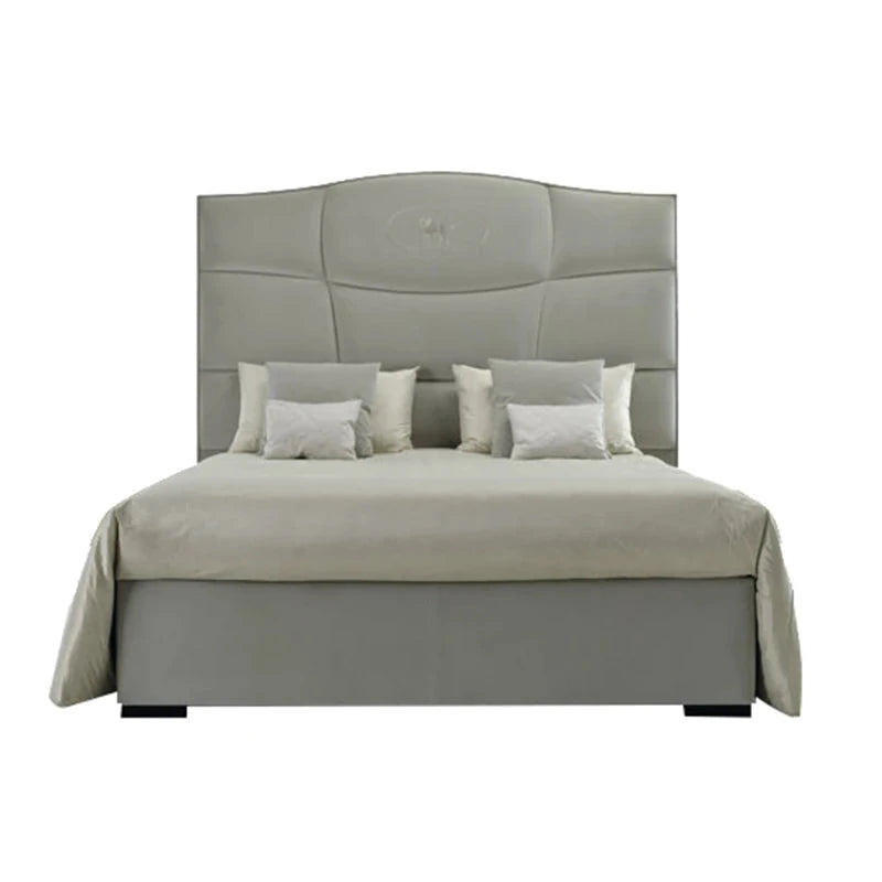 Italian design soft fabric or leather king & queen sizes bedroom beds bedding set luxury double hotel bed Good Vibrations