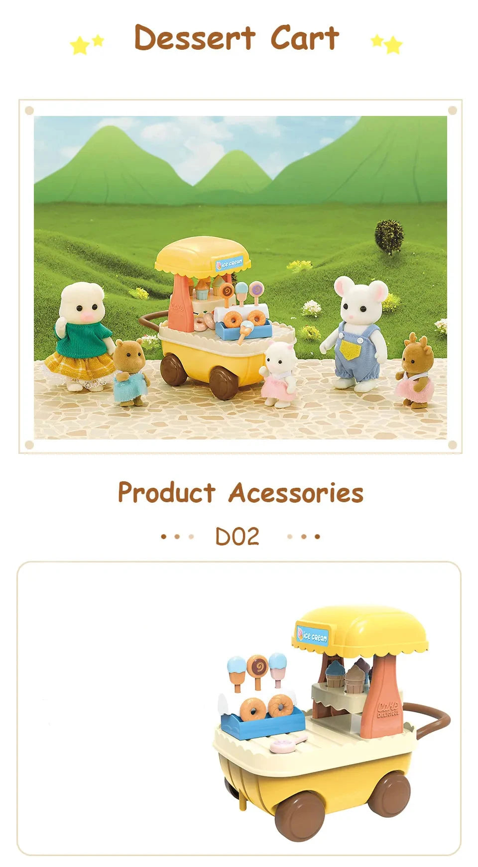 1:12 Miniature Furniture Forest Family Kitchen Toy Dining Table Dollhouse Accessories Bathroom Pretend Play For Girl Gifts Toys Good Vibrations