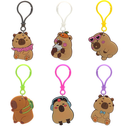 Cartoon Capybara Birthday Party Decoration Disposable Tableware Cup Plate Napkins Tablecloth Banner Baby Shower Party Supplies Good Vibrations