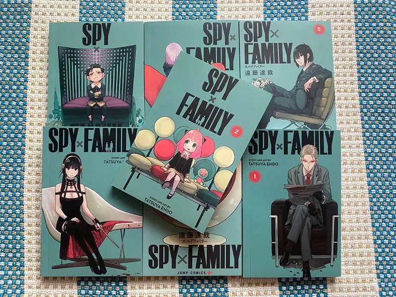 English Version Japanese Anime SPY×FAMILY Official Comic Book Volume (Spy Play House) Espionage, Action, Family, Comedy Book Good Vibrations