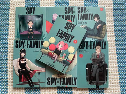 English Version Japanese Anime SPY×FAMILY Official Comic Book Volume (Spy Play House) Espionage, Action, Family, Comedy Book Good Vibrations