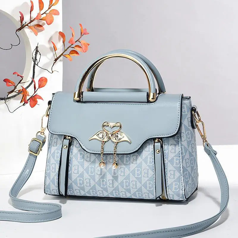 High Quality Bags Fashion Print Leather Shoulder Bag Luxury Design Shoulder Bag Elegant Small Square Bag Good Vibrations Adult Super Store