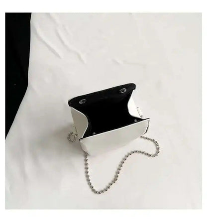 Printed Graffiti Small Square Bag Fashion Cool Crossbody Bag Funny Box Shoulder Bag For Girls Good Vibrations