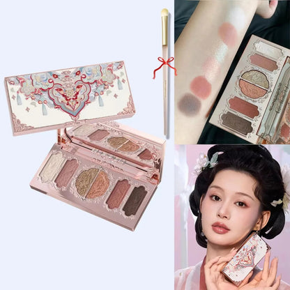 Moonlight Mermaid Gemstone Eyeshadow Palette Highly Pigmented Matte Shimmer Swan Ballet Eye shadow Collection Good Vibrations