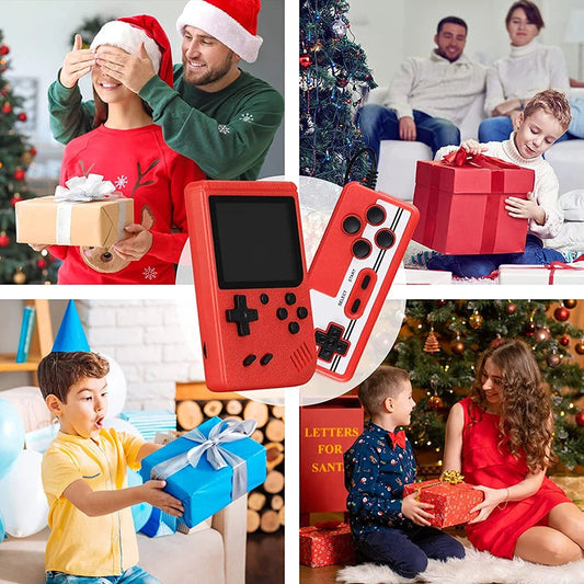 NEW Portable Retro Mini Video Game Console 8-Bit Handheld Game Player Built-in 400 games AV Out Game Console Gameboy videojuego Good Vibrations