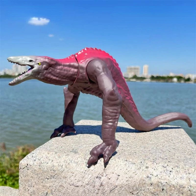 24cm Godzilla King of Monsters Runaway Mechanical Red lotus Planet Godzilla Action Figure Collection Model Toy Kid Birthday Gift Good Vibrations