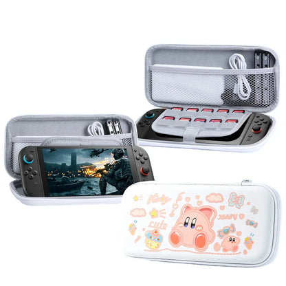 For NS For Switch 2 Game Console Storage Case Portable Carrying Bag Hard Shell NS 2 Console Travel Case with 10 Game Card Slots Good Vibrations