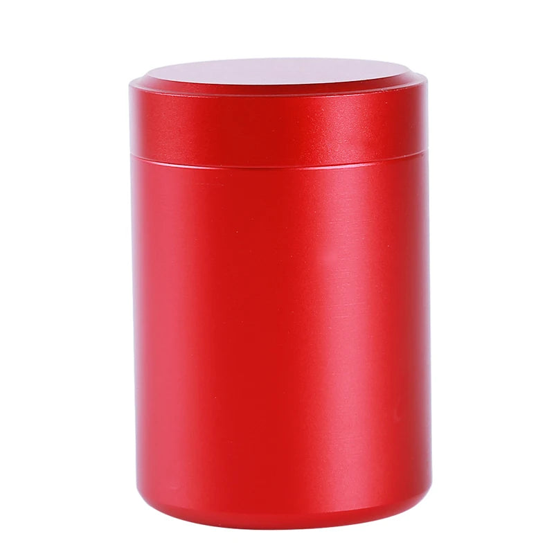 New Airtight Smell Proof Container Quality Stainless Steel Mini Tea Cans Herb Stash Jar Tea Coffee Storage Box Tea Caddies Box Good Vibrations Adult Super Store