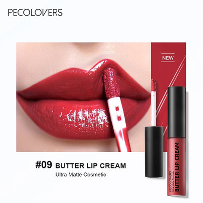 1PC Butter Gloss Non-Sticky Lip Gloss Long Lasting Nude Lip Makeup Hydrating Lip Gloss with Essential Oil Liquid Lipstick Good Vibrations