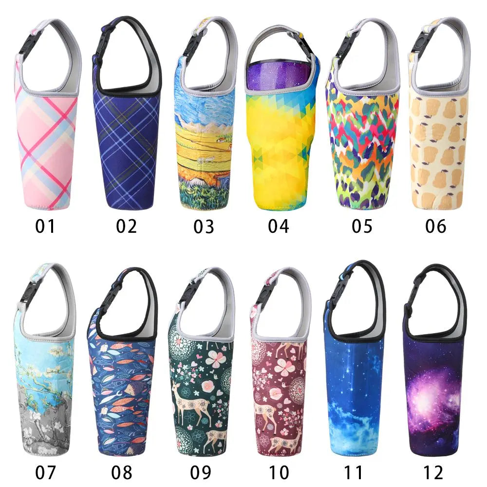 Fashion Accessories Carrier Tote Bag Portable Tumbler Mug Holder Beverage Bag Water Bottle Bag Cup Sleeve Good Vibrations Adult Super Store