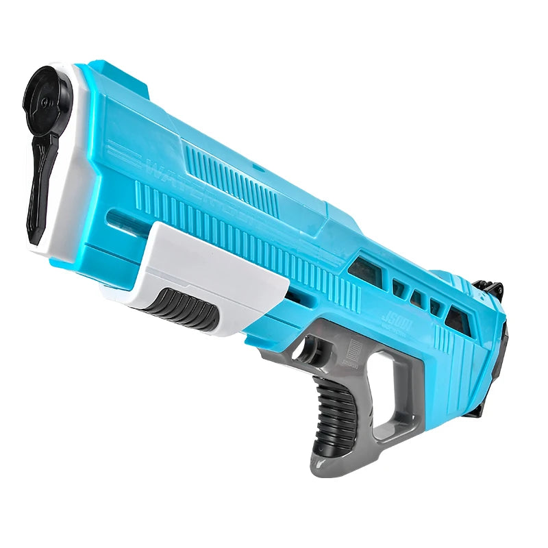 Outdoor Water Gun Toys Electric High Pressure Large Capacity Water Gun Summer Beach Swimming Pool Game Interactive Kids Toys Good Vibrations