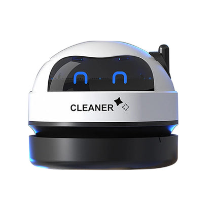 Desktop Vacuum Cleaner with Nozzle & Cleaning Brush USB Charging  Mini Desk Dust Vaccum Cleaner Good Gift For Kid Student Ofiice Good Vibrations