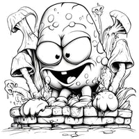 Joint Graffiti Coloring Book Adult Picture Book Good Vibrations