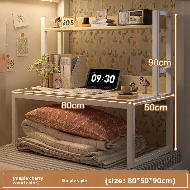 Bed computer desk bookshelf bedside table Good Vibrations