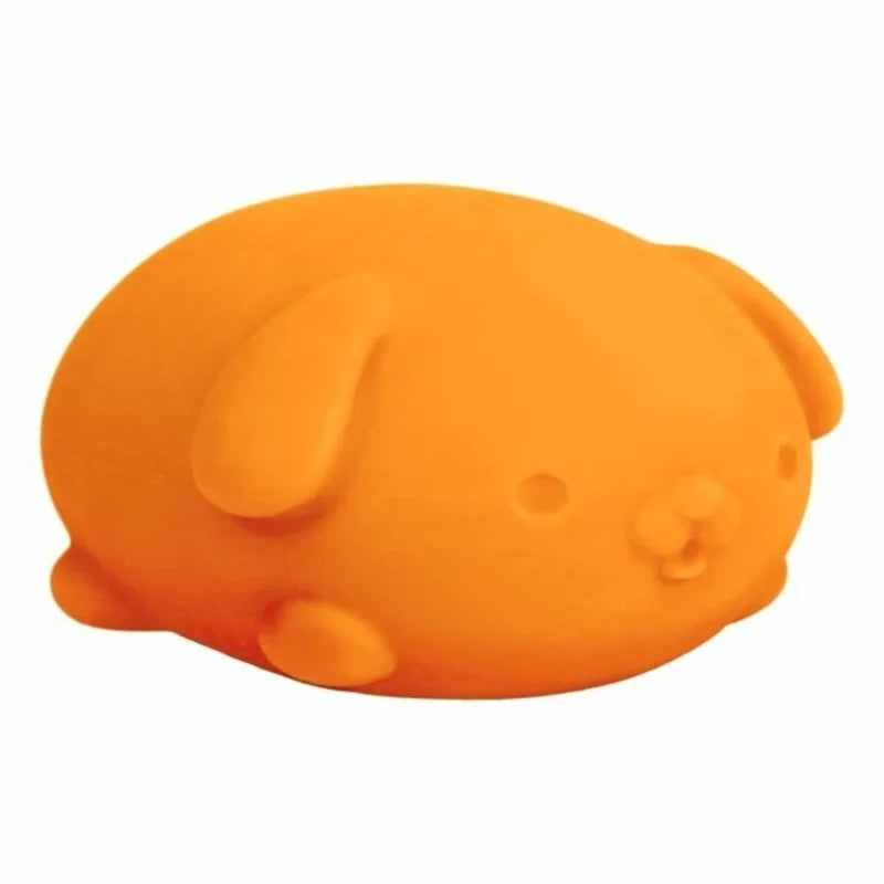 Needoh Funky Pups Cool Cats Flour Filled Quick Rebound Squishy Toy Stress Relief Fidget Squeeze Toy Mood Calming Leisure Relax Good Vibrations