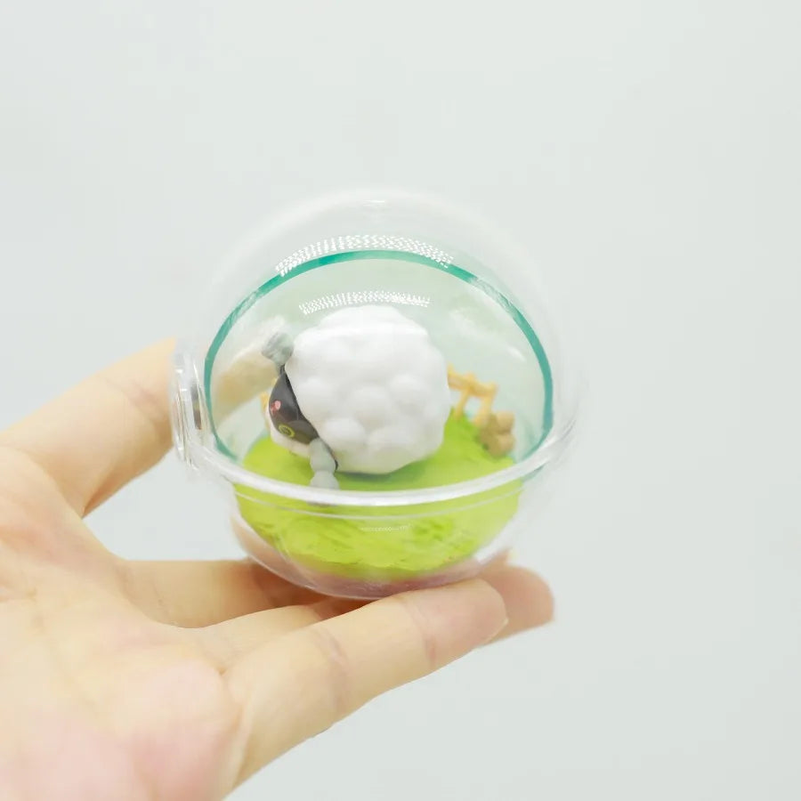 Genuine Rement Pokemon Sleep Series Pikachu Spinda Skitty Gulpin Pyukumuku Pincurchin Blind Box Birthday Gift Desktop Decor Toys Good Vibrations