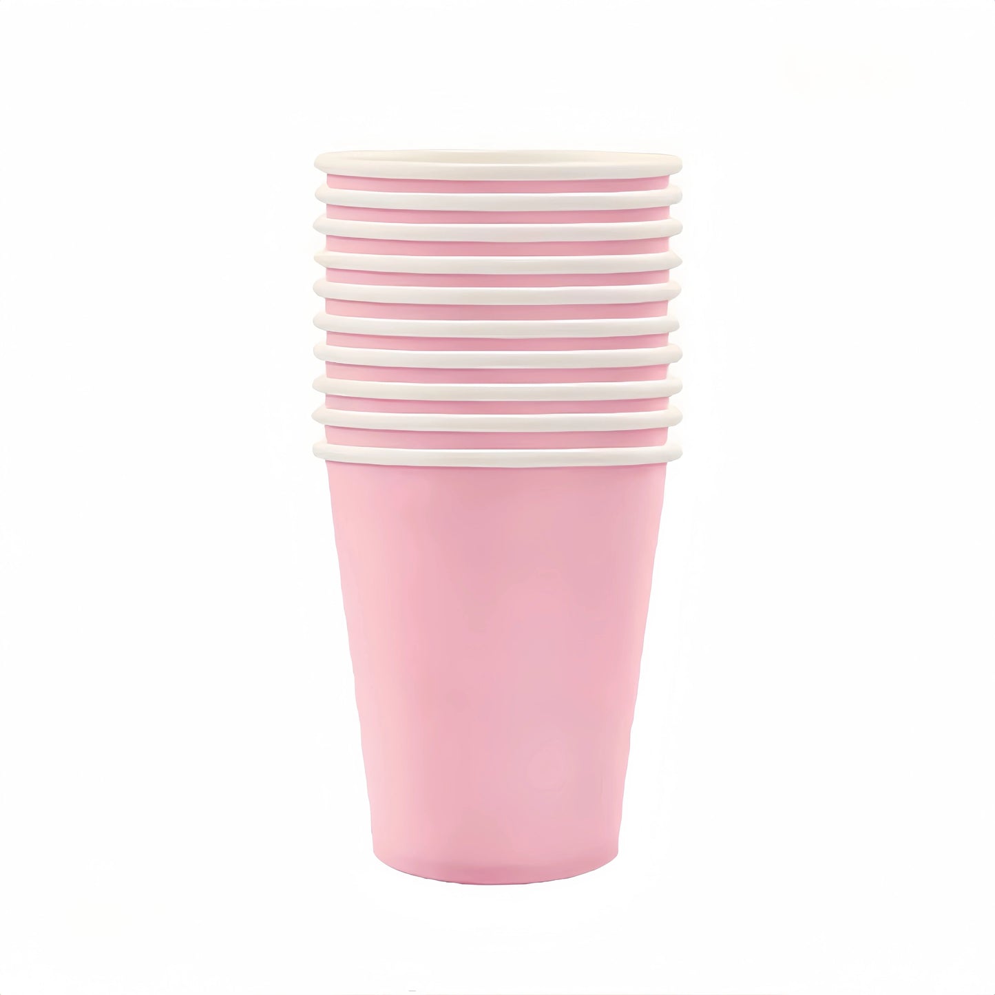 Light Pink Party Supplies Dinnerware Set Include Plates and Cups Tablecloth for Baby Shower Wedding Birthday Valentine's Day Good Vibrations