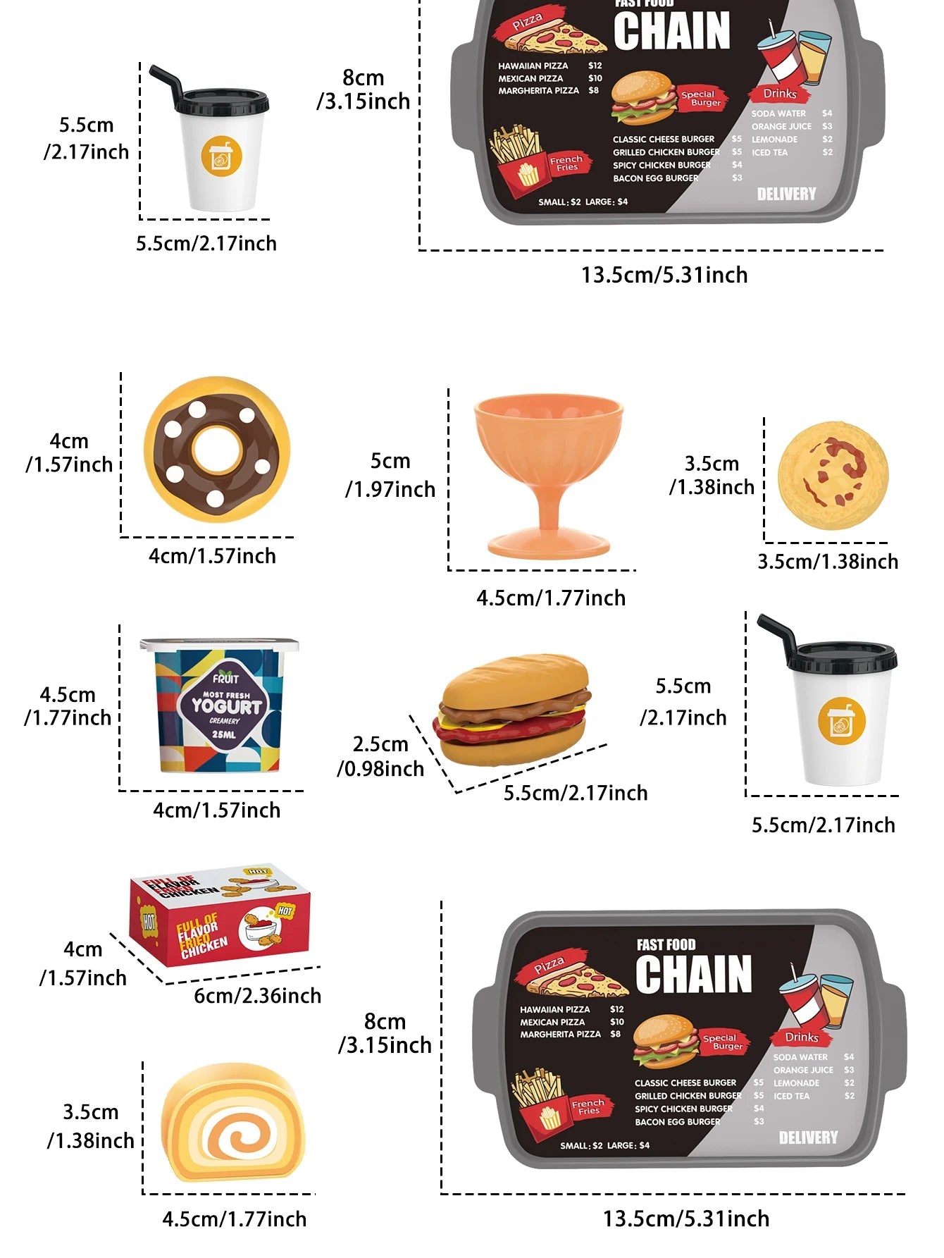Children's toys: Pretend play, barbecue, fast food, pizza, sushi, afternoon tea, desserts, kitchen food, toy sets Good Vibrations