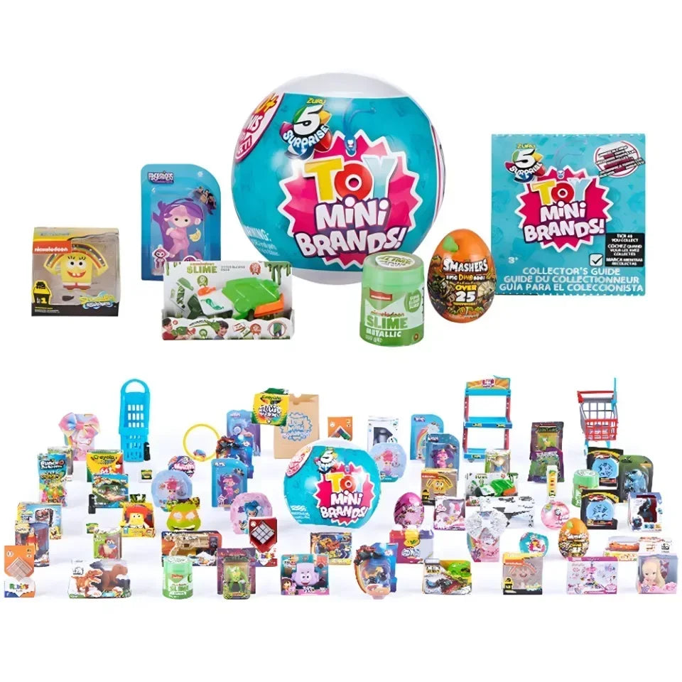 Zuru 5 Surprise Mini Brands Toys Zuru Mystery Blind Box Original Miniature Toy Childrens Surprise Blind Box Toy Gifts Cute Toys Good Vibrations