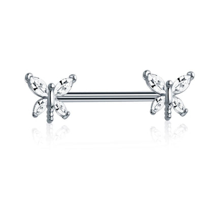 1 Pair Heart Barbell Nipple Ring Piercing Helix Piercing Sexy Nipple Jewelry High Quality Zircon Nipple Rings For Women Oreja Good Vibrations